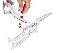 Ciseaux de cuisine pour aliments, ciseaux de cuisine haute performance, ciseaux de cuisine polyvalents, ciseaux à volaille robustes | Ciseaux de cuisine professionnels avec fermeture de sécurité