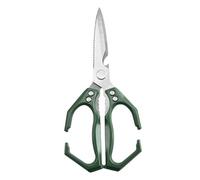 Ciseaux de cuisine robustes pour os/poisson/légumes - Poignée ergonomique antidérapante avec verrous sécurisés en alliage d'aluminium haute efficacité Ciseaux alimentaires en aluminium