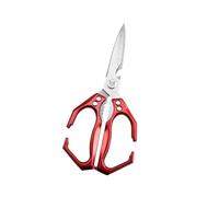 Ciseaux de cuisine robustes pour os/poisson/légumes - Poignée ergonomique antidérapante avec verrous sécurisés en alliage d'aluminium Outil de coupe de cuisine multifonction