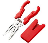 Ciseaux de cuisine tout usage, ciseaux robustes en acier inoxydable avec étui magnétique, pour barbecue de Camping à domicile (9 pouces)