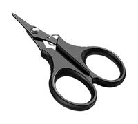 Ciseaux de ligne de pêche portables avec dents dentelées - Ciseaux de pêche - Pince coupante pour ligne de tresse - Accessoires de coupe de poisson