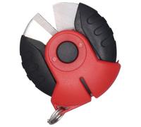 Ciseaux de pêche en acier inoxydable pour ligne tressée, multifonction, petit coupeur rond, outil portable