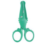 Ciseaux de Sécurité pour Enfants - Gauchers, Alligator Mignons, pour Tout-Petits, Bricolage et Outils de Peinture