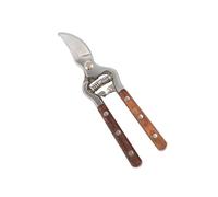 Ciseaux de taille à fort effet de levier avec manche ergonomique en bois et lame en acier SK5 pour couper sans effort des branches épaisses Poignée ergonomique