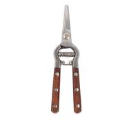 Ciseaux de taille à fort effet de levier avec manche ergonomique en bois et lame en acier SK5 pour couper sans effort des branches épaisses Poignée ergonomique