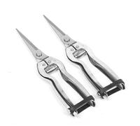 Ciseaux de taille en acier inoxydable, outils de jardinage, cisailles avec poignée dentelée en alliage de Zinc, cisailles à branches rugueuses for arbres fruitiers