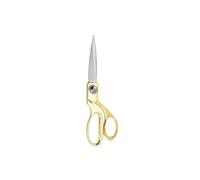 Ciseaux, de tailleur professionnels, ciseaux couture vintage, en acier inoxydable for vêtements tissu, coupe-aiguille, outil bricolage (or, 9,5 pouces)(Gold,8 inches)