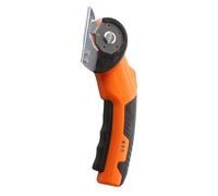 Ciseaux de tissu professionnels rechargeables rotatifs pour des projets de coupe de textiles précis sans fil