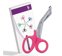 Ciseaux de traumatismes Tuffs Tuffs Ciseaux Ciseaux Sciseurs Trauma Cisailles Ciseaux de premiers secours Ciseaux médicaux CE (7.5, Pink)
