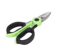 Ciseaux D'électricien, Ciseaux de Coupe de Fils de Fibre Optique, avec des Lames Tranchantes en Acier Inoxydable Robuste et une Conception de Poignée en Caoutchouc Souple, pour Couper des Câbles de Fi