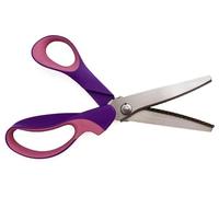 Ciseaux Dentelés, Ciseaux pour Travaux Manuels et Couture, Ciseaux de Différentes Couleurs et Mesures, Acier Inoxydable, Ciseaux à Découper en Tissu, Qualité Professionnelle, (5 mm, violet)