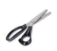 Ciseaux dentelés ondulés ciseaux de couture professionnels à main lames en acier inoxydable de haute qualité pour bricolage coupe de bord de papier décoratif artisanat et travail