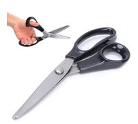 Ciseaux dentelés ondulés pour bricolage, bordures en papier décoratives, motif de dents triangulaires, ciseaux de couture à main en acier inoxydable pour coupe professionnelle