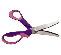 Ciseaux Dentelés pour Travaux Manuels et Couture - Différentes Couleurs et Mesures - Acier Inoxydable - Qualité Professionnelle (5 mm, Violet)