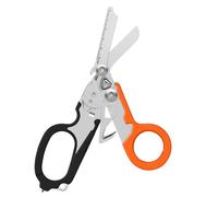 Ciseaux d'urgence avec coupe-sangle et brise-verre Pinces à ciseaux pliables en acier inoxydable, outils de sauvetage pour camping en plein air…