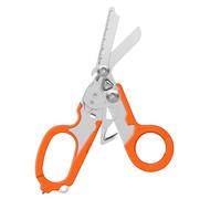 Ciseaux d'urgence avec coupe-sangle et brise-verre Pinces à ciseaux pliables en acier inoxydable, outils de sauvetage pour camping en plein air…
