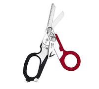 Ciseaux d'urgence avec coupe-sangle et brise-verre Pinces à ciseaux pliables en acier inoxydable, outils de sauvetage pour camping en plein air…