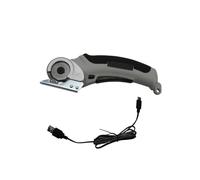 Ciseaux Electrique Tissu Couture Sans Fil, Ciseaux Couture Electrique En Acier Sk5 avec Batterie Intégrée, Couper Tranchantes pour Tapis, Élagage, Plastique, Carton, Cuir, Vert