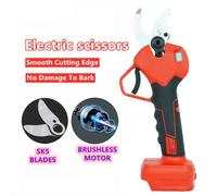 Ciseaux Électriques à Coupe Nette Sans Endommager l’Écorce Rechargeables