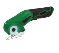 Ciseaux électriques, Ciseaux Électriques Sans Fil, Cutter Rotatif, Coupe-carton Électrique, Lumière LED, Diluant Léger For Carton,pour tapis en cuir