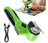 Ciseaux électriques Découpeur rechargeable robuste pour tissu, moquette,