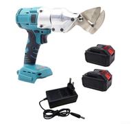 Ciseaux Électriques Fil 18V pour Métal 3mm Ciseaux Électriques(2pcs battery)
