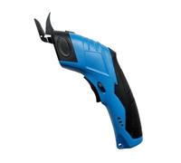 Ciseaux Électriques For Couper Du Tissu, Du Cuir, Tailleur, Lames En Carbure De Tungstène, Outils À Main Portables, Batteries Au Lithium Facile à Utiliser(Scissors Set-BLUE)