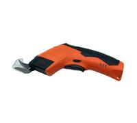 Ciseaux Électriques For Couper Du Tissu, Du Cuir, Tailleur, Lames En Carbure De Tungstène, Outils À Main Portables, Batteries Au Lithium Facile à Utiliser(Orange Two heads)