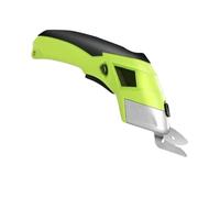 Ciseaux Électriques Portables Sans Fil Verts For Tailleur De Tissu Et Cuir Avec 2 Lames Facile à Utiliser