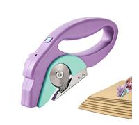 Ciseaux électriques pour carton - Outil de découpe ergonomique à grande vitesse rechargeable par USB - Cutter électrique sans fil et ciseaux à tissu,Pour moquette, tissu, emballage, déménagement,