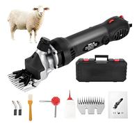 Ciseaux électriques professionnels à 6 vitesses réglables en alliage d'acier pour raser la laine des moutons, des chèvres et des bovins
