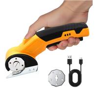 Ciseaux électriques rechargeables sans fil - Ciseaux cranteurs pour couture - Cutter électrique rotatif