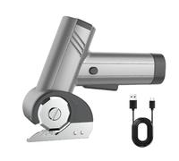 Ciseaux Électriques Sans Fil | Batterie 2000mAh Rechargeable Avec Éclairage LED Pour Taille | 4V Cutter Électrique pour la Découpe du Carton - Pour Tapis, Garage, Bureau, Travail, Construction, Tiss