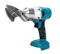 Ciseaux électriques sans fil compatibles avec batterie Makita 18 V, ciseaux électriques en métal sans balais avec tête rotative à 360°, épaisseur de cisaillement max. 2 mm pour feuilles, tapis, cuir,