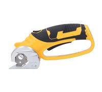 Ciseaux électriques sans Fil, Coupe-tissu Portatif avec Lumière, Verrouillage de sécurité, Coupe Rotative USB, Mini Coupe pour Couper le Carton, Coupe-boîte, Couture de Tapis