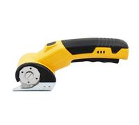 Ciseaux Électriques Sans Fil, Cutter Rechargeable pour Carton, Ciseaux Rotatifs pour Tissus, Cuir, Carton, Tapis avec Poignée Ergonomique