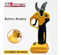 Ciseaux électriques sans fil pour batterie Dewalt 20V 18V, sécateur de Branches, outils électriques de jardin Without Battery