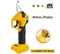 Ciseaux électriques sans fil pour batterie Dewalt 20V 18V, sécateur de Branches, outils électriques de jardin Without Battery