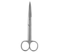 Ciseaux en acier inoxydable, fabrication de bijoux, ciseaux de soudage, outils de coupe, feuilles, accessoire pour le traitement des bijoux, la fabrication artisanale, 11,5 cm, (coupe longue)