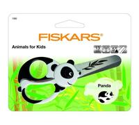 Ciseaux Enfants - FISKARS - Panda - Bouts ronds - Lames épaisses - Ambidextres