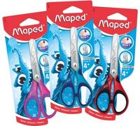 Ciseaux Essentials Soft 13 cm couleurs assorties sur carte blister