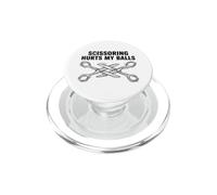 Ciseaux Fait Mal à Mes balles PopSockets PopGrip pour MagSafe