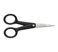 Fiskars ReNew Ciseaux, Longueur : 12,4 cm, Inox recyclé/plastique recyclé, Functional Form, Noir, 1074541