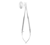 Ciseaux Hammacher® Micro Tissue, droits, 180 mm, avec manche rond