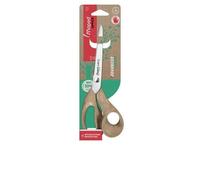 Ciseaux maped advanced wood anneaux ergonomiques lames acier anneaux en bois gaucher 21 cm