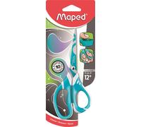 Maped Zenoa Fit Ciseaux avec Anneaux souples et Lamelles Amorties Anti-Douleur 15 cm - Pour Droitiers - Coloris Aléatoire