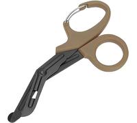 Ciseaux médicaux Ciseaux de traumatologie, Ciseaux de Bandage, Ciseaux médicaux, pour Les infirmières Salle d'urgence pour la Chirurgie à Domicile (19cm, Brown)