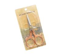 Ciseaux Métalliques Décoratifs À Fleurs Pour L'artisanat De Documents Poignée Ergonomique En Tissu Verrouillage De Sécurité Coupe Précise Cisailles Métalliques