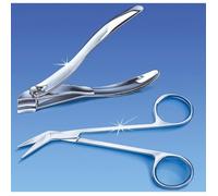 Ciseaux pédicure + coupe-ongles