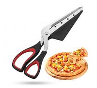 Ciseaux Pizza,Ciseaux A Pizza,Ciseaux De Cuisine Multifonctionnelstranchante En Acier Inoxydable De Qualité Alimentaire,27cm Noir Coupe Pizza,Pour Couper Les Pizzas, Les Pâtes Et Les Tartes